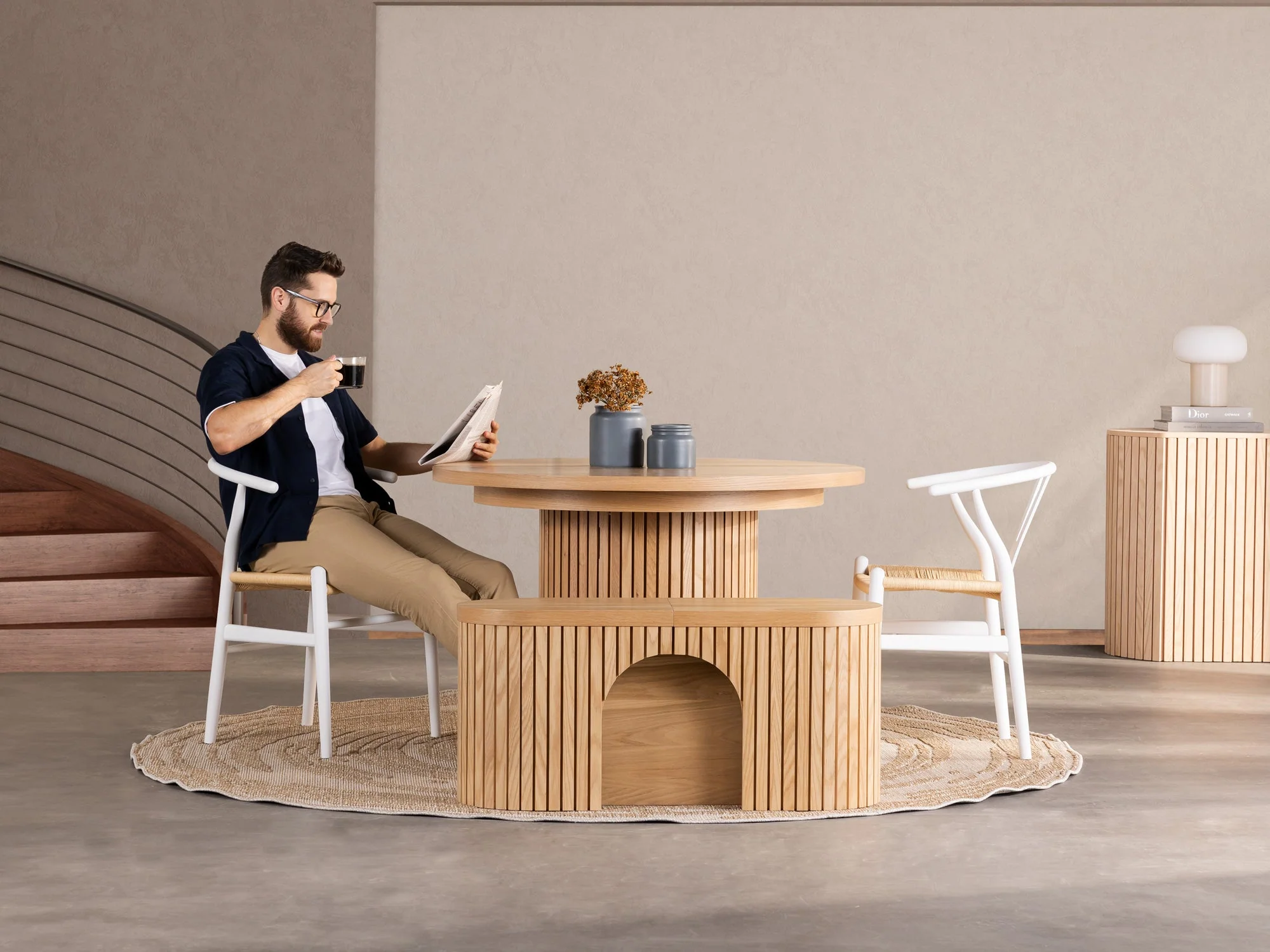Round Dining Set - The Practical - Image 21